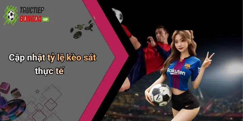 Cập nhật tỷ lệ kèo sát thực tế