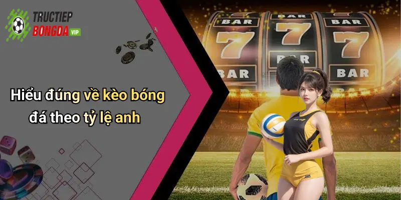 Hiểu đúng về kèo bóng đá theo tỷ lệ anh