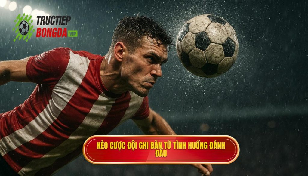 Kèo cược đội ghi bàn từ tình huống đánh đầu