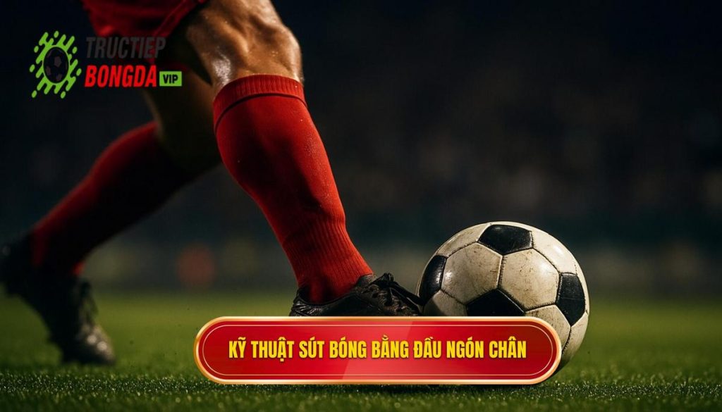 Kỹ thuật sút bóng bằng đầu ngón chân