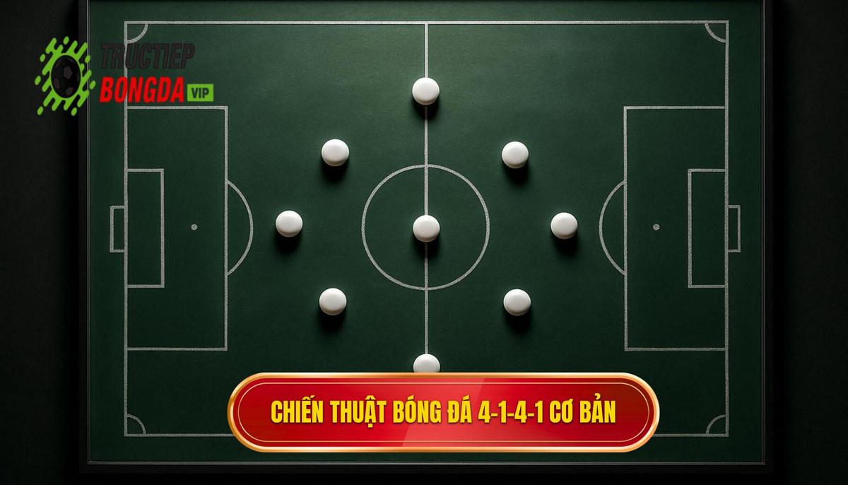 Nền tảng của Chiến thuật 4-1-4-1