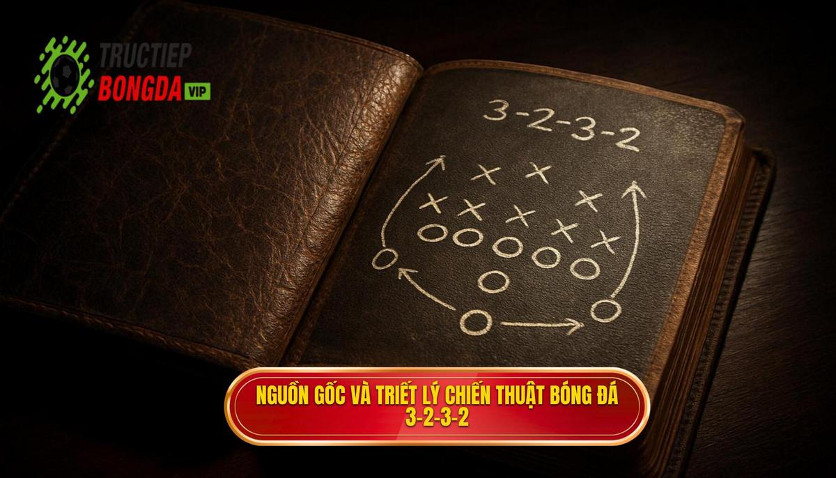 Nguồn gốc và Triết lý cốt lõi của Chiến thuật bóng đá 3-2-3-2