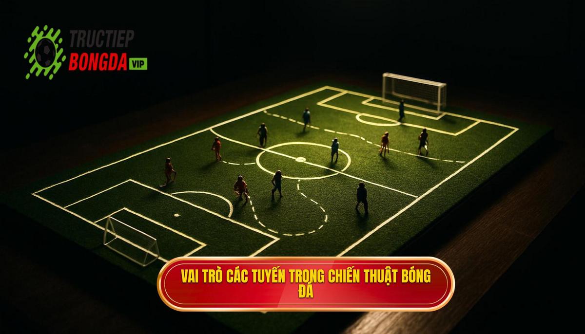 Vai trò của từng tuyến trong việc vận hành Chiến thuật luân chuyển bóng nhanh