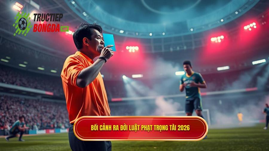 1. Bối cảnh ra đời Luật phạt trọng tài 2026