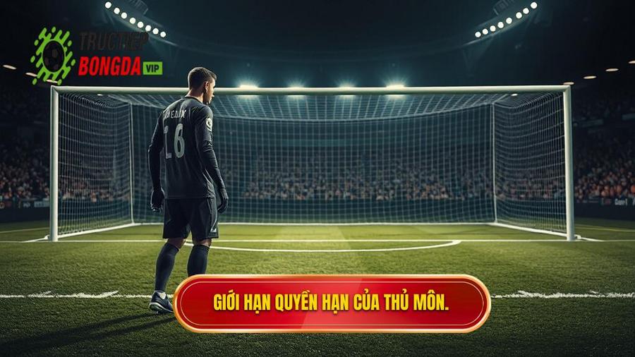 1. Giới hạn quyền hạn của thủ môn.