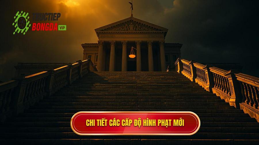 2. Chi tiết các cấp độ hình phạt mới