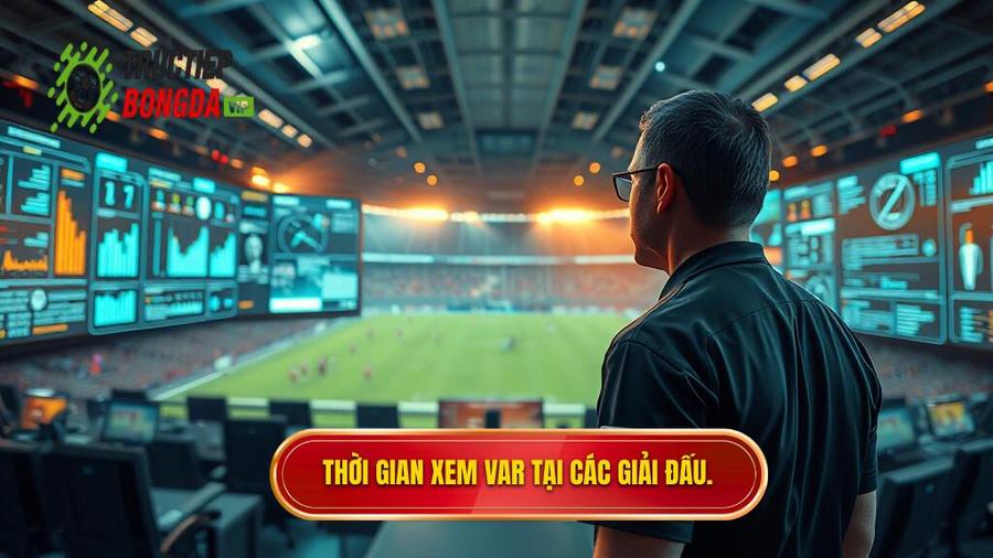 3. Thời gian xem VAR tại các giải đấu.