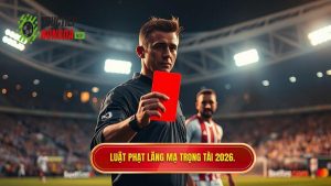 Luật phạt lăng mạ trọng tài 2026.