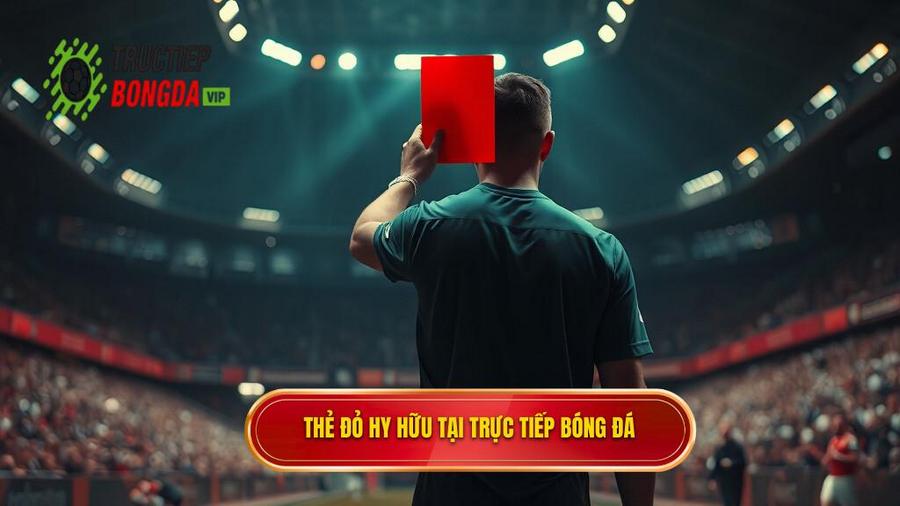 Thẻ đỏ hy hữu tại TRỰC TIẾP BÓNG ĐÁ