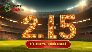 Kèo tài xỉu 2.5 toàn trận: Phân tích chuyên sâu và bí quyết chiến thắng