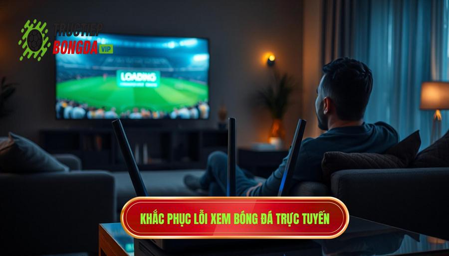 Khắc phục lỗi xem bóng đá trực tuyến