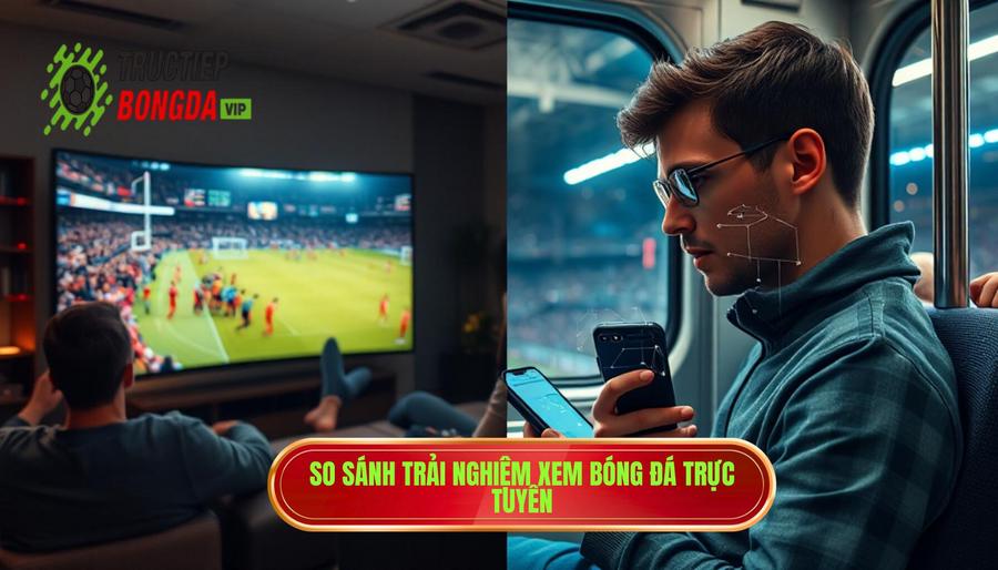 So sánh trải nghiệm xem bóng đá trực tuyến