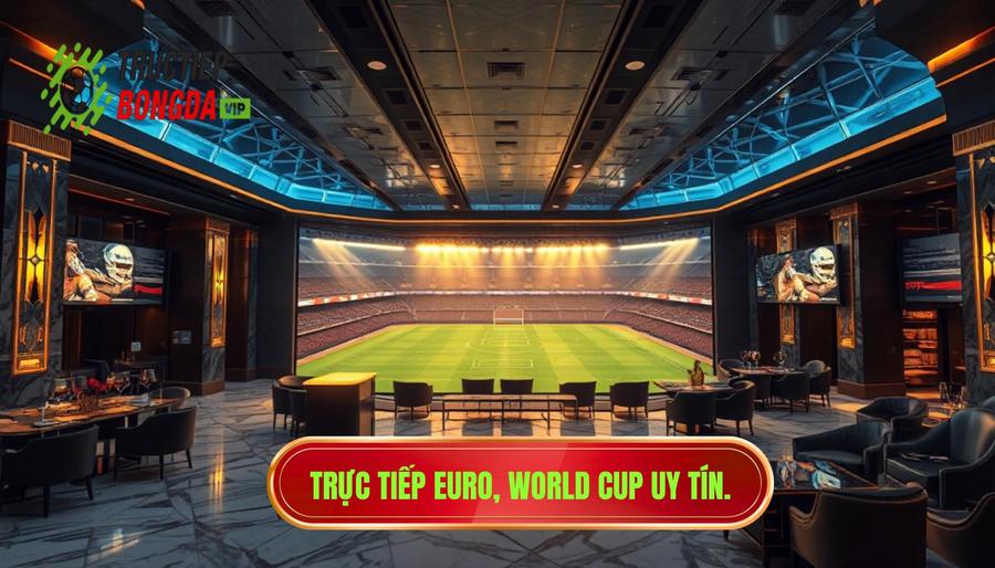 Trực tiếp Euro, World Cup uy tín