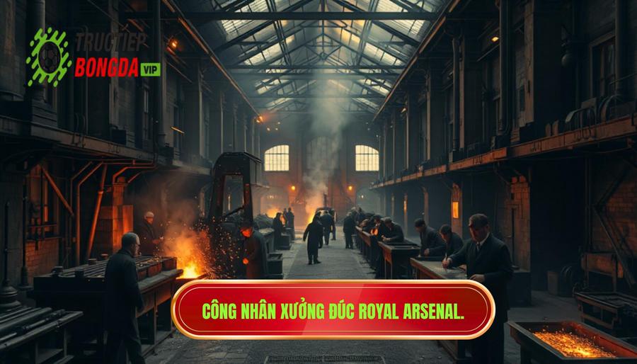 Nguồn gốc lịch sử: Từ những công nhân xưởng đúc vũ khí Royal Arsenal