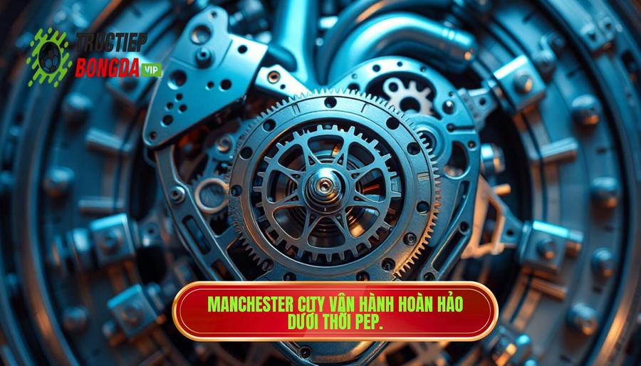 Manchester City – Sự vận hành hoàn hảo của bộ máy Pep Guardiola