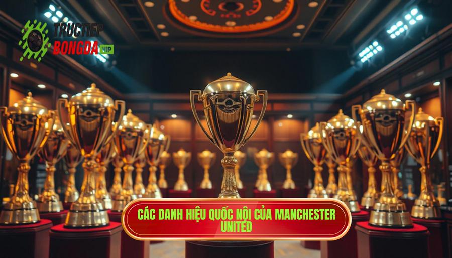 Chi tiết danh hiệu quốc nội của Manchester United