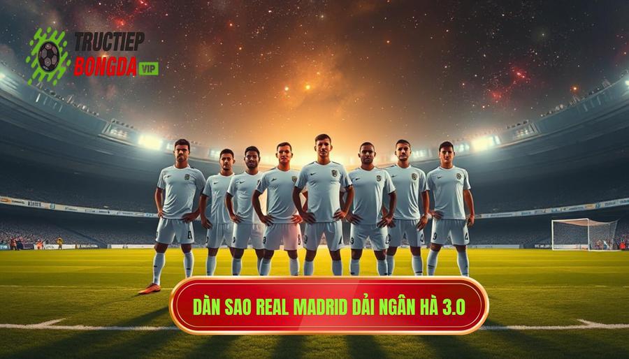 Real Madrid – Dải ngân hà 3.0 với những siêu sao hàng đầu