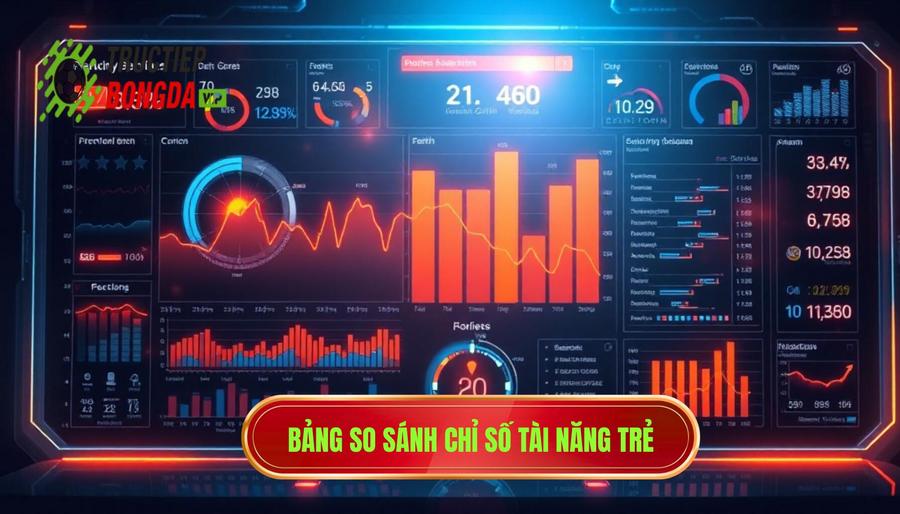 Bảng So Sánh Chỉ Số Các Tài Năng Trẻ Tiêu Biểu