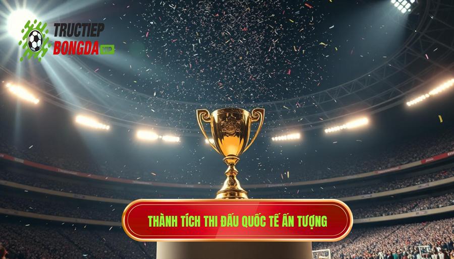 Thành tích tại đấu trường quốc tế và châu lục
